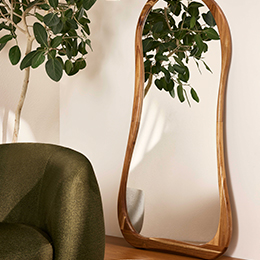 ESPELHO EM MADEIRA | SKU 21253