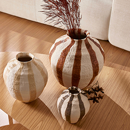 KIT VASOS EM CERÂMICA – 3 PÇS | SKU 21307